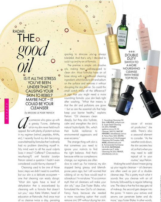 ELLE | THE GOOD OIL | MAY 20